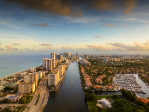 addiction treatment miami hollywood florida from air at sunset 2023 12 23 01 45 16 utc R&A Therapeutic Partners